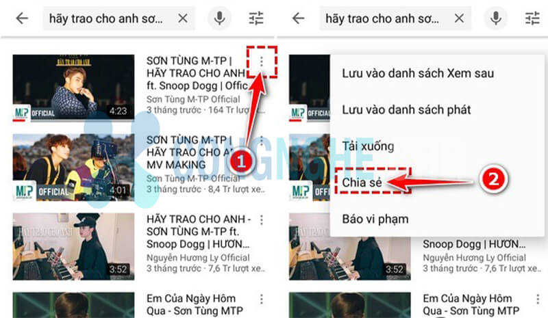 Cách cắt nhạc từ Youtube trên điện thoại