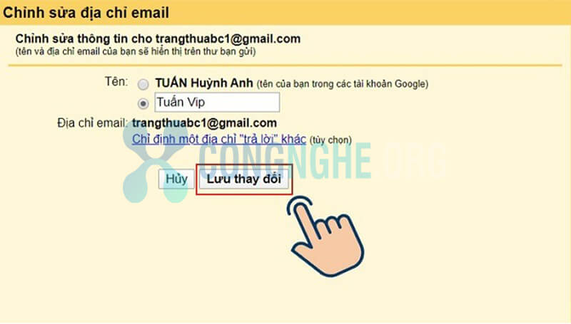 Cách thay đổi địa chỉ Email trên điện thoại và máy tính đơn giản