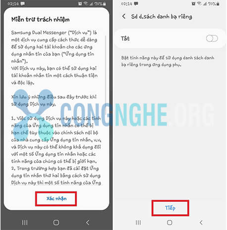 Hướng dẫn chi tiết cách dùng 2 messenger cùng lúc trên iPhone