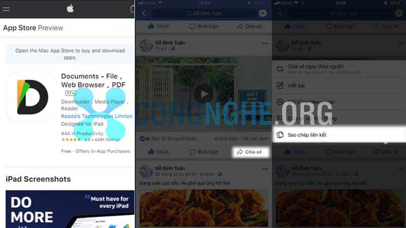 cách lấy video trên facebook