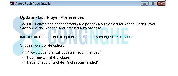 cách cài Adobe Flash Player cho Chrome