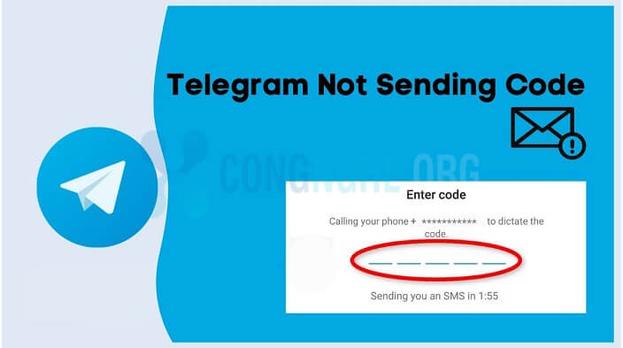 không nhận được code telegram
